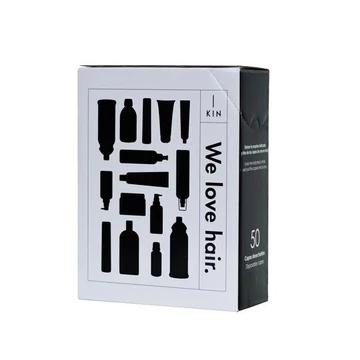 .Hajfestő beterítő fólia kendő 50db - KIN Cosmetics logós fodrászkellék