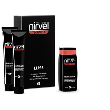 Nirvel LLiss tartós hajkiegyenesítő szett minden hajtípusra 120+150ml