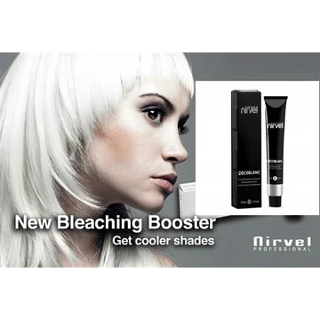 .Szőkítőporokhoz krémhez haj sárgulása elleni és szőkítést gyorsító krém Nirvel Decoblanc