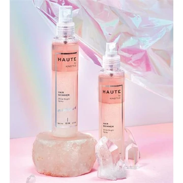 Elfogyott! - KINSTYLE Haute Hair Shimmer – Kétkomponensű hajfény spray hegyi kristály kivonattal