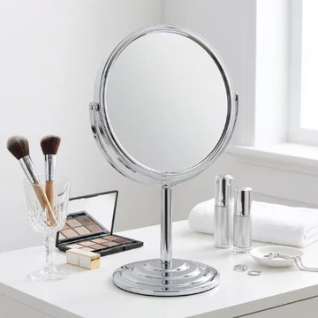 Kozmetikai tükör normál és 10 szeres nagyítású oldallal Professional OR06740 - Gyári áron!