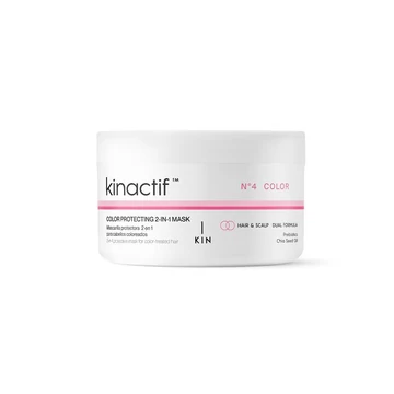 Kinactif N4 Color 2-In-1 Mask - 2 az 1-ben hajkondicionáló és hajmaszk festett hajra Prebiotikumok..