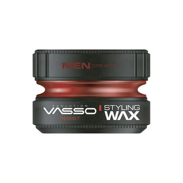 Vasso Barber vizes hatású erős tartású magas fényű hajwax férfi hajra 150ml