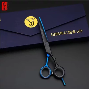 Fodrász olló 5.5 Japán Japán ARTISAN Black-Blue 440-C ABB-16929737164