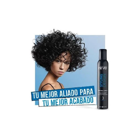 Nirvel Curling Natural hajgöndörítő hajhab
