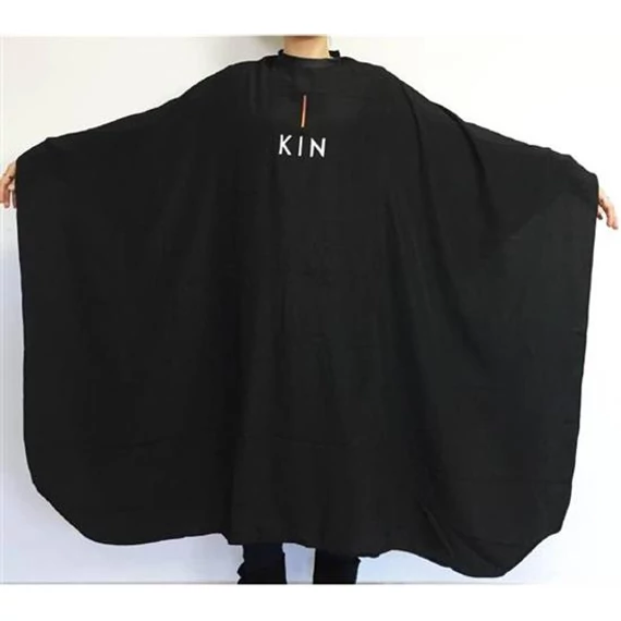 Beterítő hajvágó kendő KIN Cosmetics gyári logós fodrászkellék