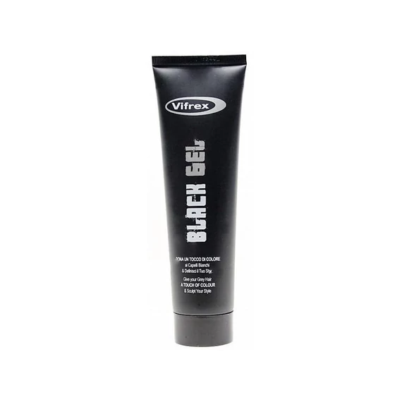 Vifrex Black Gel fekete hajszínező erős hajzselé PDV-ITALY