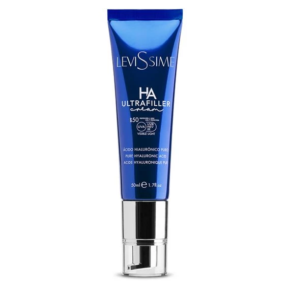 Levissime Tiszta Hialuronsavas arckrém SPF 50 napvédővel