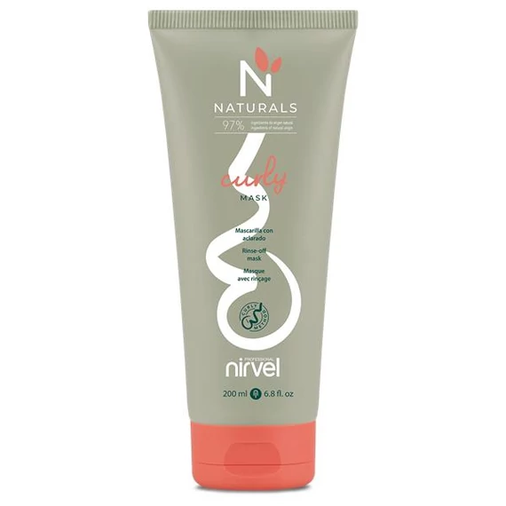Nirvel Naturals Curly hajmaszk göndör hajra 97% természetes összetevővel