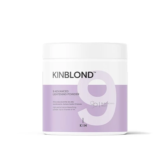 Kinblond Vegán szőkítőpor 9 tónus világosításához 500gr / 3-BONDING TECH