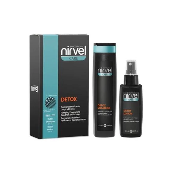 Nirvel DETOX intenzív korpásodást gyorsan eltávolító fejbőr nyugtató mélytisztító hajkezelő csomag