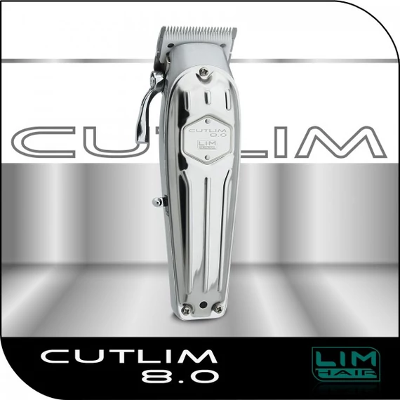 Barber Profi hajnyíró Cutlim 8.0 Öntött fémházzal - LIM-HAIR Barcelona