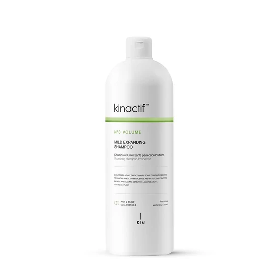 Kinactif N3 Volume Mild Expanding Shampoo hajerősítő volumennövelő sampon Prebiotikumokkal 1000ml