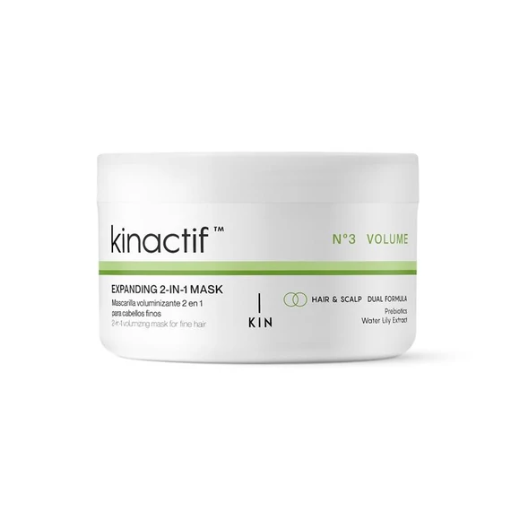 Kinactif N3 Volume Expanding 2:1 Mask - Intenzív hajerősítő maszk és kondícionáló vékony hajra Prebi