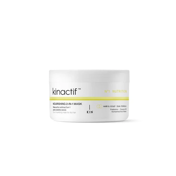 Kinactif N1 Nutrition 2-In-1 Mask tápláló 2 az 1-ben hajkondicionáló és hajmaszk száraz hajra Preb..