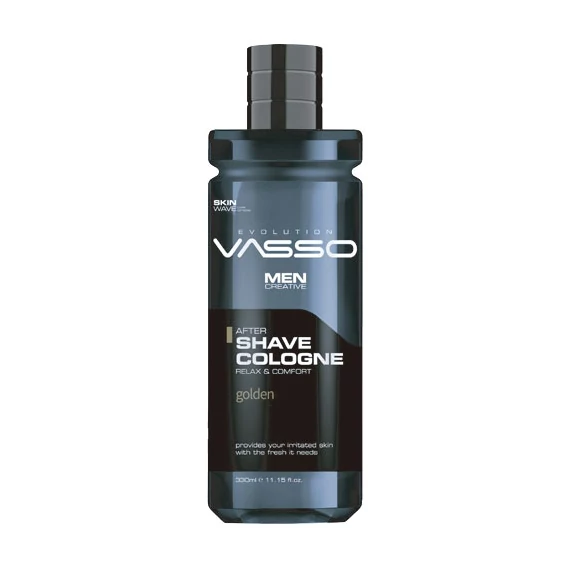 Vasso Barber After Shave Lotion Golden borotválkozás utáni arcszesz kollagénnel