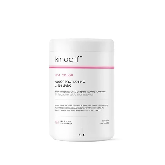 Kinactif N4 Color 2-In-1 Mask - 2 az 1-ben hajkondicionáló és hajmaszk festett hajra Preb.... 900ml