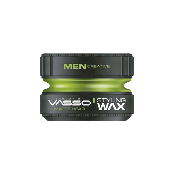 Vasso Barber ultra erős tartású matt hajwax férfi hajra 150ml