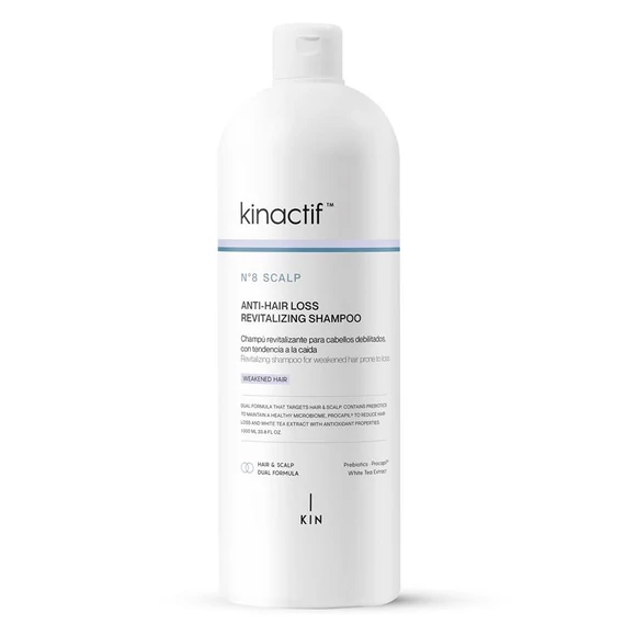Kinactif N8 Force Anti-Hair Loss sampon hajhullás ellen Prebiotikumokkal 1000ml