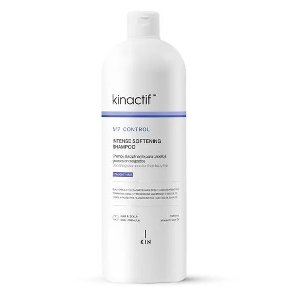 Kinactif N7 Intense Softening Shampoo Intenzíven hidratáló fényesítő sampon egyenes hajra 1000ml