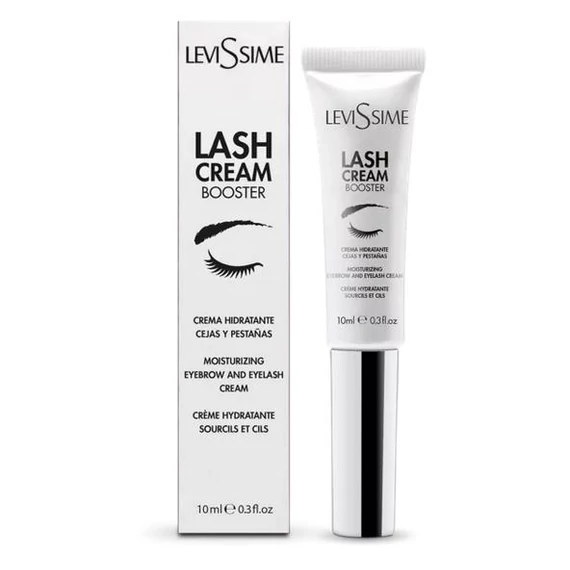 Levissime Lash Cream Booster mélyreható erősítés és hidratálás szemöldökre és szempillákra