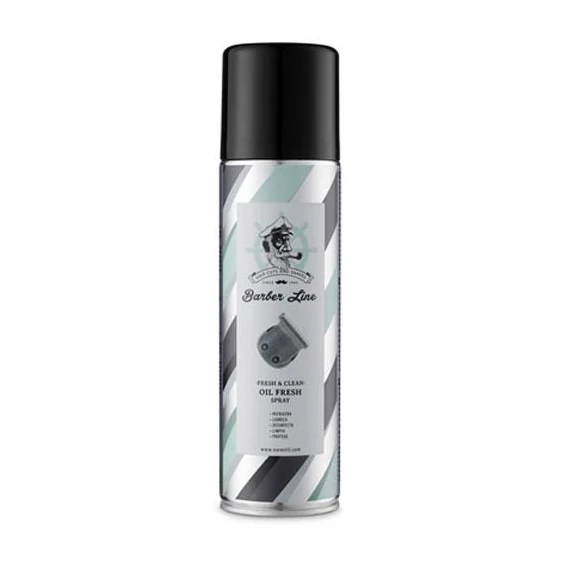 Hajvágógép hajnyíró vágófej hűtő tisztító olajozó védő spray Barber Line - Ragnar