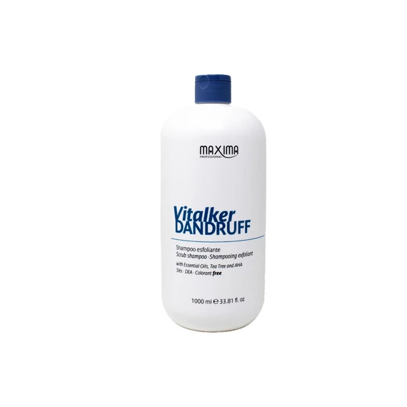 Maxima Vitalker Dandruff Scrub sampon korpás hajra fejbőrre tisztító szemcsékkel 1000ml