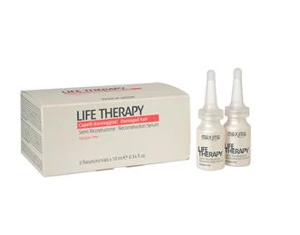 Maxima Life Therapy Reconstructor azonnali hajregeneráló és hajerősítő keratinos szérum 6db