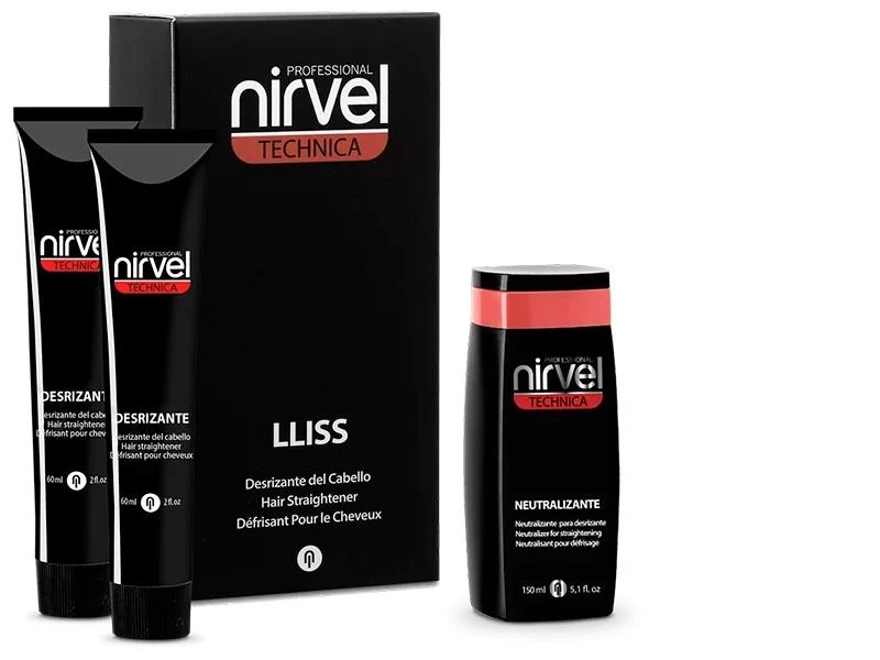Nirvel LLiss tartós hajkiegyenesítő szett minden hajtípusra 120+150ml