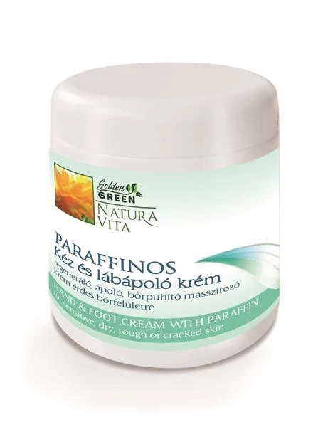 Lady Stella Paraffinos kéz és lábápoló krém Golden Green Natura