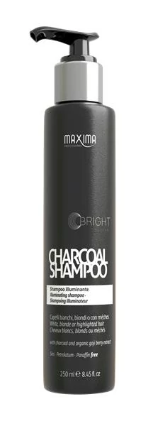 Goodby Yellow - Maxima Charcoal Karbon9 Hamvasító sampon aktív szénnel és goji bogyó kivonattal