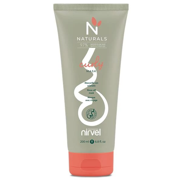 Nirvel Naturals Curly hajmaszk göndör hajra 97% természetes összetevővel