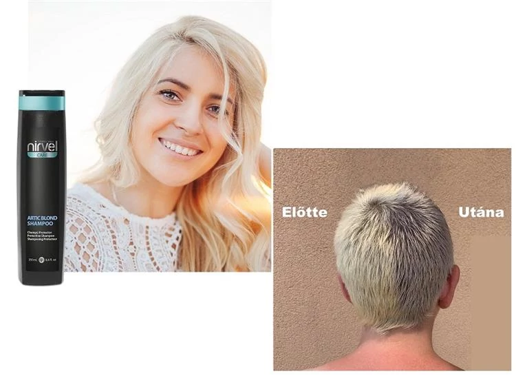 Goodbye Yellow - Nirvel Artic Blond extra hamvasító sampon