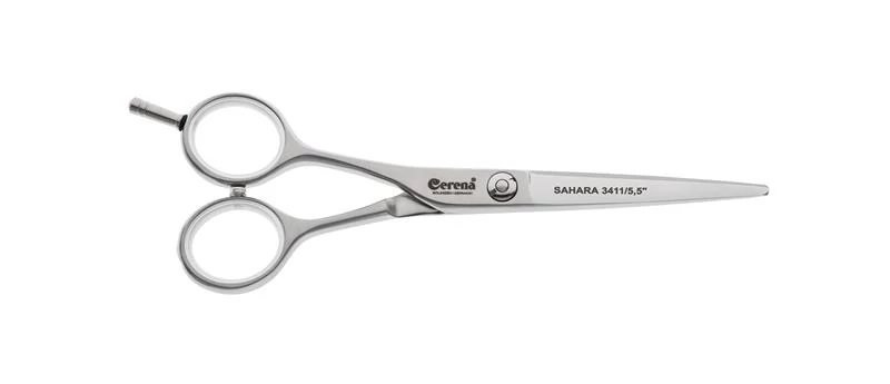 .Cerena Solingen balkezes fodrász olló Sahara5.5
