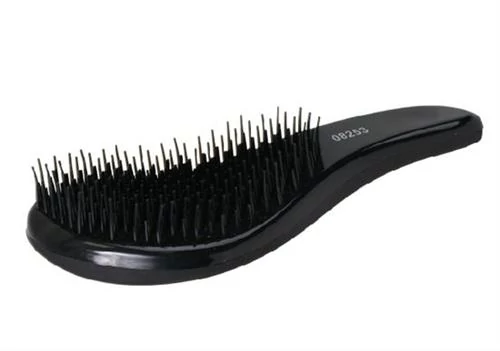 HW Econ-fekete - tangle teezer típusú detangler formájú hajsimító és szuper hajkibontó hajkefe