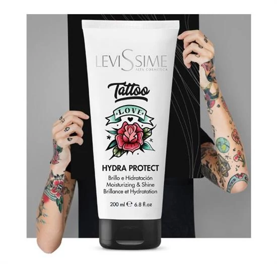 Levissime Women Tattoo testápoló tetoválásra - színfelfrissítő utóápolás Nőknek