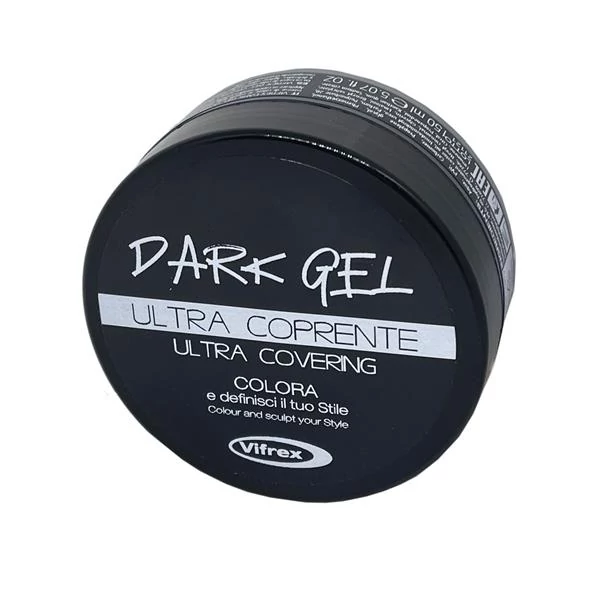 Vifrex Dark Gel fekete hajszínező hajzselé közepesen erős tartással PDV-ITALY
