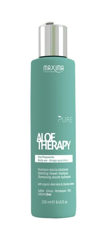 Maxima Aloe Therapy Hydrating Shampoo – Hidratáló Vegán sampon és tusfürdő 2 az 1-ben
