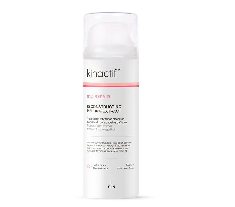 Kinactif N2 Repair Melting Extract hajvégápoló - hajerősítő regeneráló hővédő krém töredezett hajra