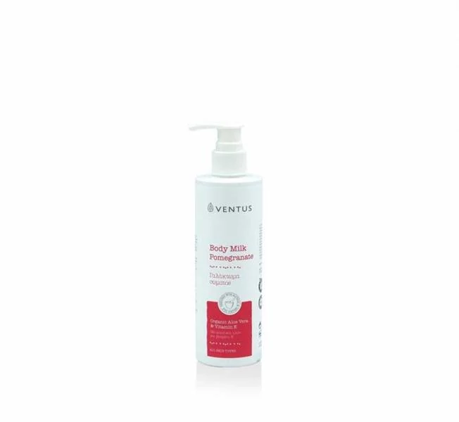 Ventus Body Milk Pomegranate – Testápoló tej aloe vera kivonattal és E vitaminnal 250 ml