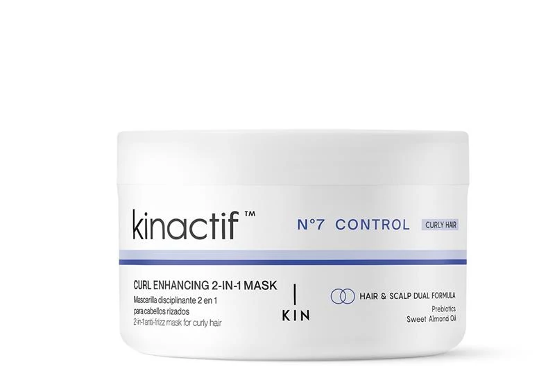 Kinactif N7 Curl Enhancing 2in1 Mask – Mélyen regeneráló hajmaszk és hajbalzsam göndör hajra Prebi..