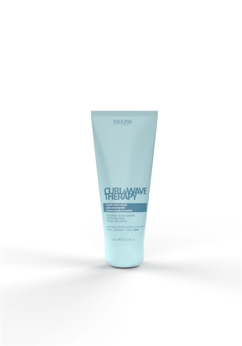 CURL & WAVE THERAPY MASK - Hidratáló, göndörítő szilikonmentes hajmaszk göndör hajra