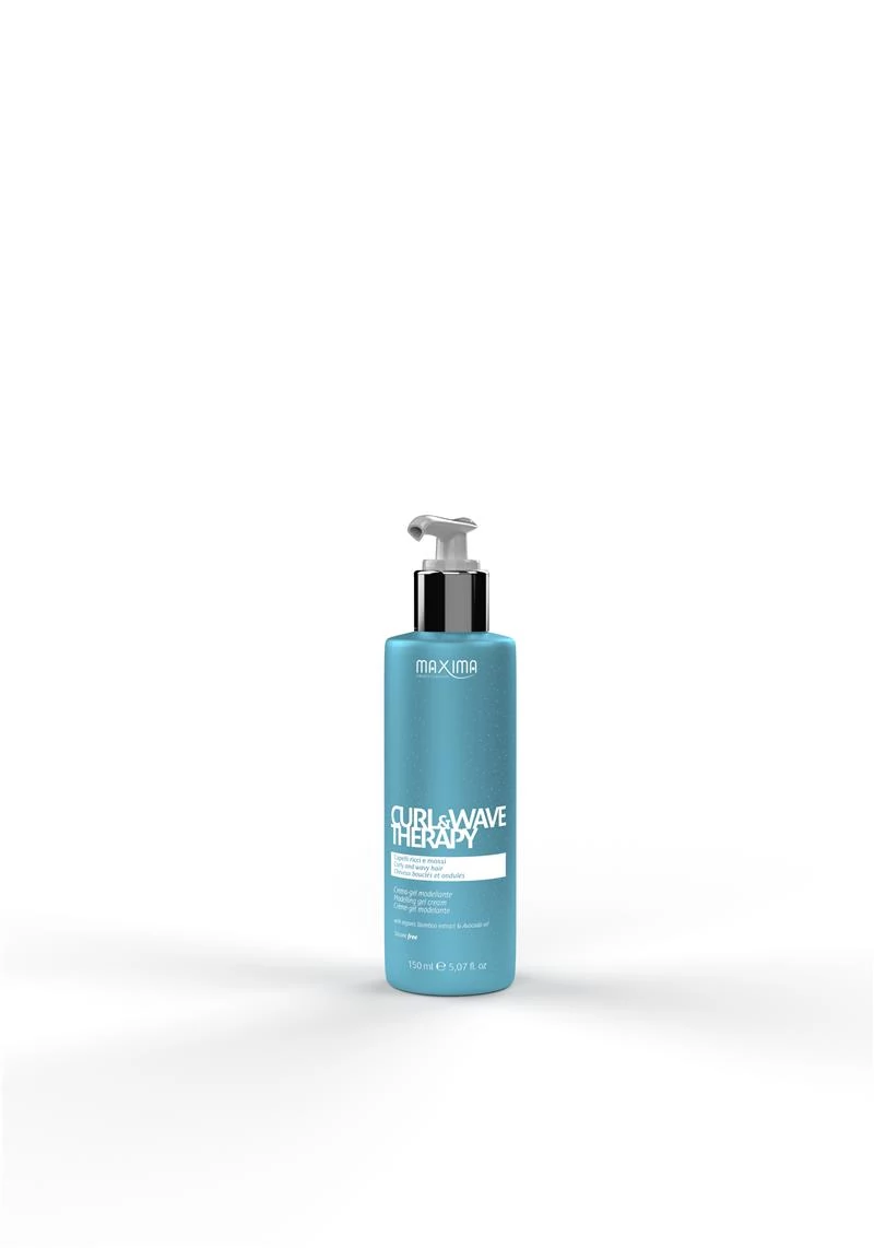 MAXIMA CURL & WAVE THERAPY GEL-CREAM – Hajgöndörítő ápoló gél krém göndör hajra