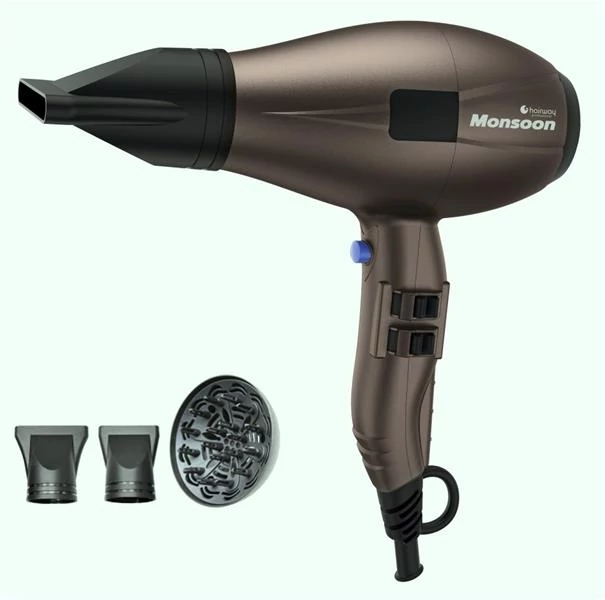 Diffúzoros Professzionális hajszárító gép HW-03090 Monszun 2400W