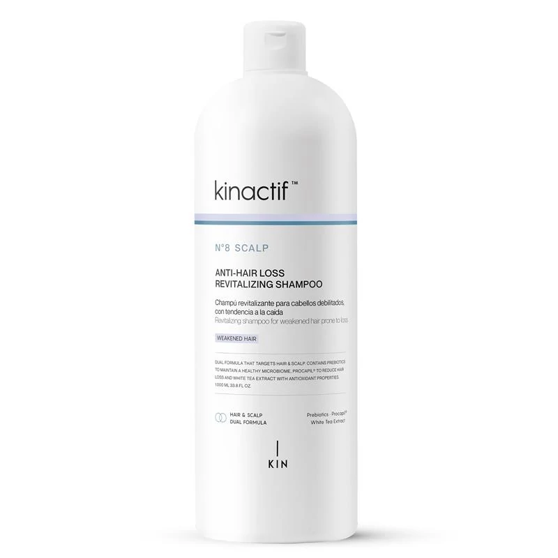 Kinactif N8 Force Anti-Hair Loss sampon hajhullás ellen Prebiotikumokkal 1000ml
