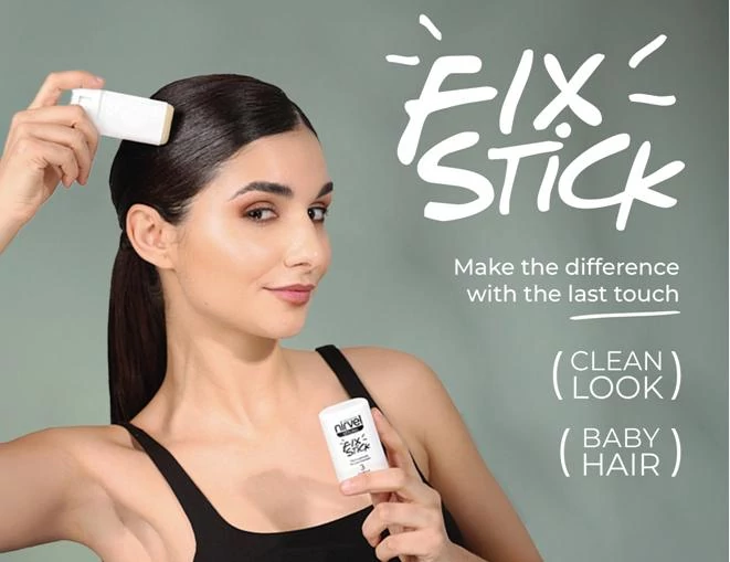 Nirvel Fix Stick - hajformázó stick - babahaj stift - sima frizurák készítéséhez