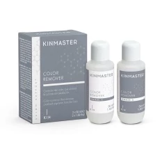 Kinmaster Color Remover - Color Out hajfesték eltávolító hajról 2x50ml