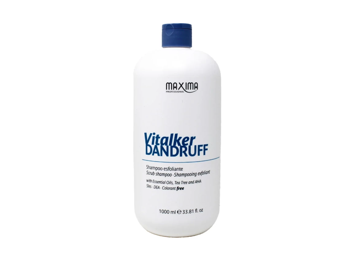 Maxima Vitalker Dandruff Scrub sampon korpás hajra fejbőrre tisztító szemcsékkel 1000ml
