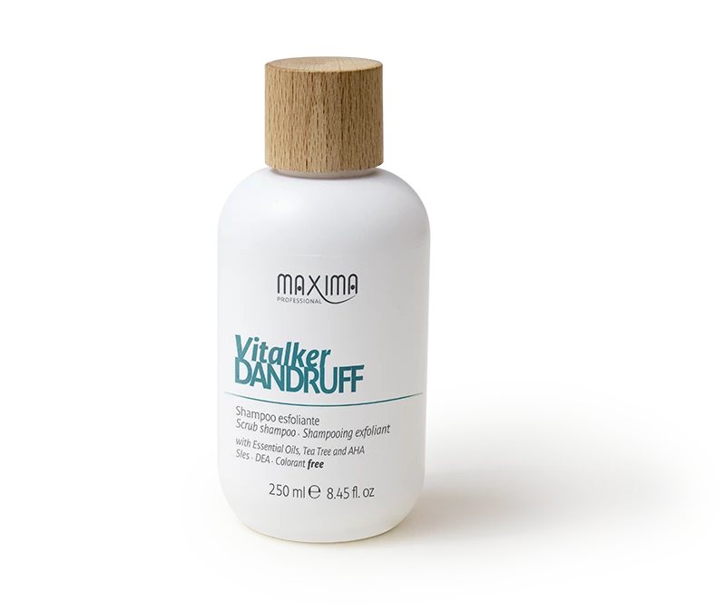 Maxima Vitalker Dandruff Scrub sampon korpás hajra fejbőrre tisztító szemcsékkel 250ml